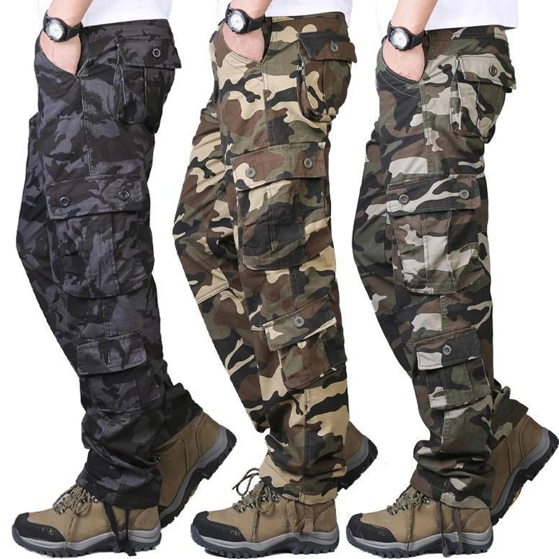 Mens Fashion Camo Pants - メンズ迷彩 Militarmy パンツ男性カジュアル迷彩カーゴパンツヒップホップジョガーストリートファッションアーバンオーバーオール戦術パンツ