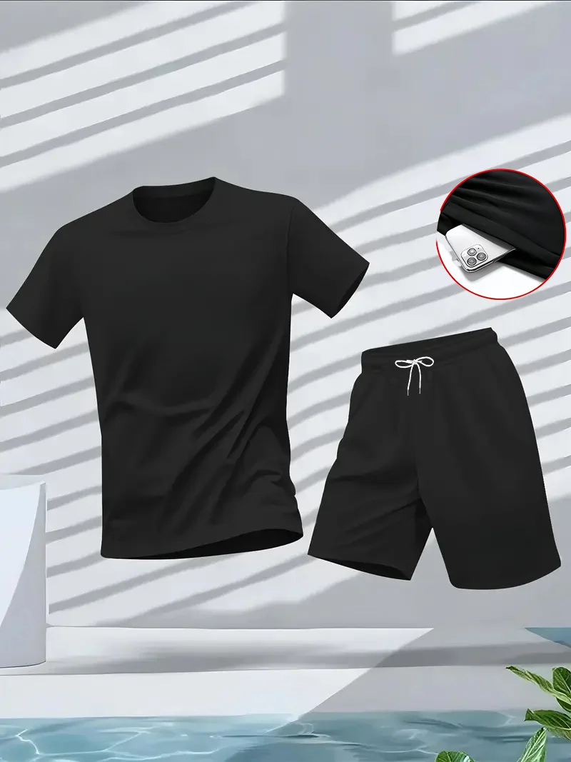 Mens Fashion Wear - メンズスーツ 2 点セット ファッション レジャー 快適セット