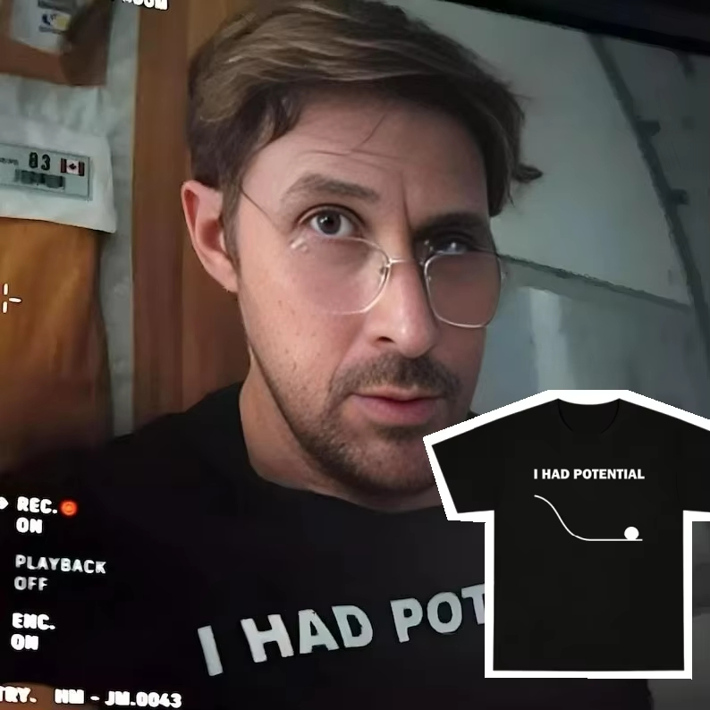 Men'S Fashion Y2K - プロジェクトヘイルメアリー「私は可能性がある」ライランドグレースと同じTシャツサマーコットンTシャツ2026新しいファッション男性女性ストリートウェアY2k Tシャツ