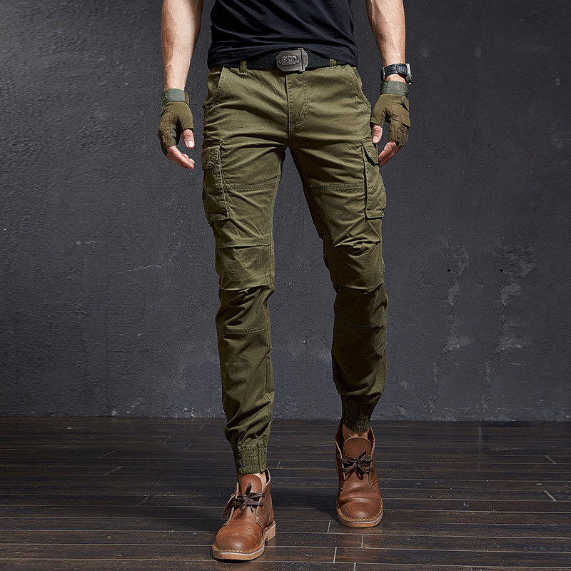 Mens Fashion Camo Pants - ファッション高品質スリム迷彩カジュアル戦術的なカーゴパンツ男性ストリート原宿ジョガー男性服迷彩ズボン