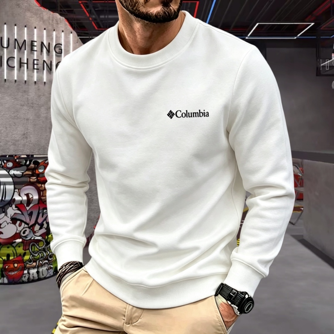 Fashion Mens Shirt - 100%純綿製の高級ブランドメンズ長袖ポロシャツ、秋冬向けファッショナブルなラグジュアリー刺繍ゴルフトップカジュアルTシャツ