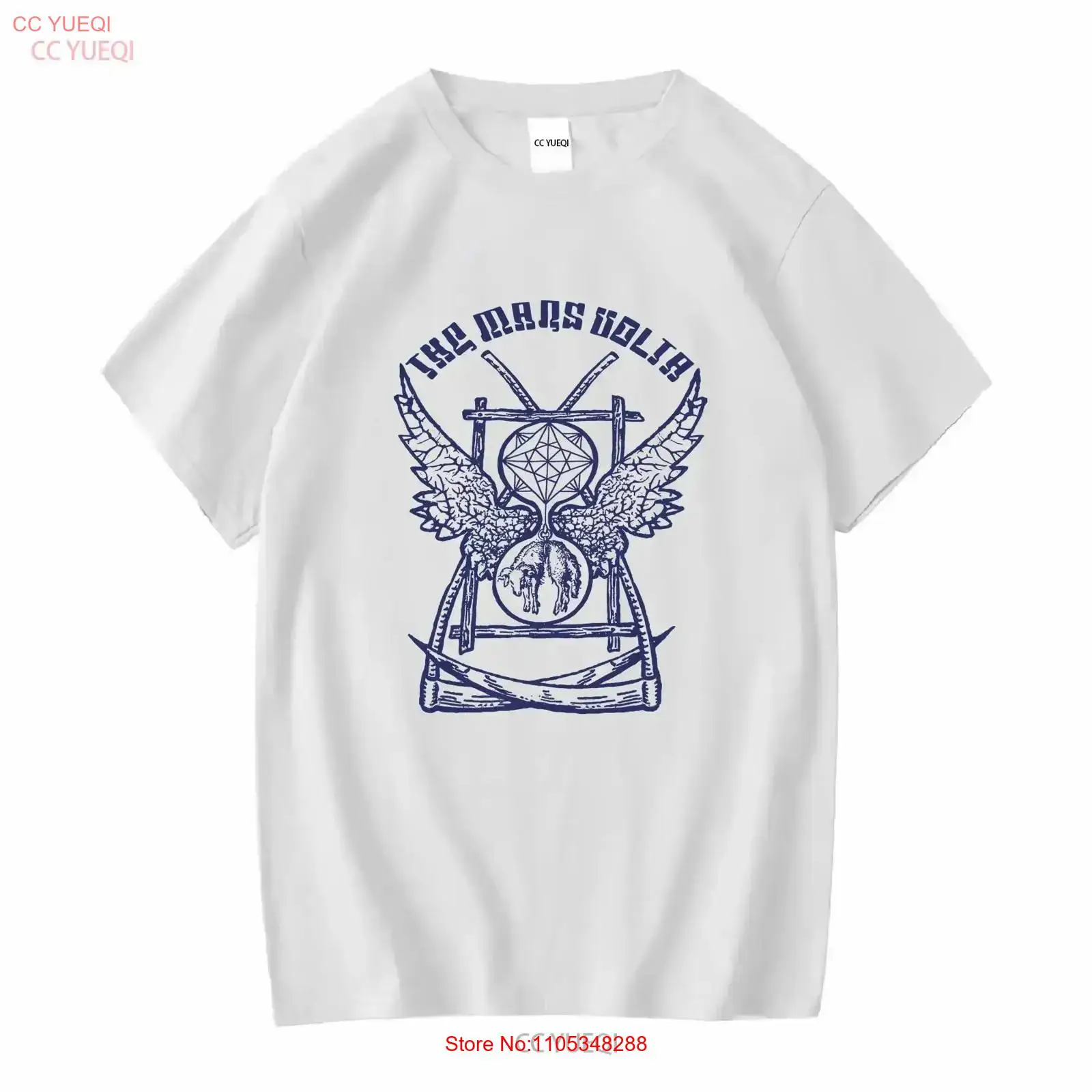 Yellow Men'S Fashion - マーズ・ボルタバンド フォーファン イエローTシャツ フルサイズ S～5XL ヴィンテージ