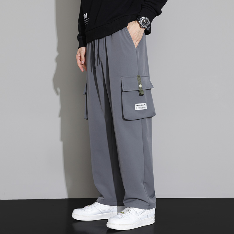 新作コットンメンズカーゴパンツ カーキ カジュアル メンズ  - Men'S Fashion Khaki Pants のレビューと価格
