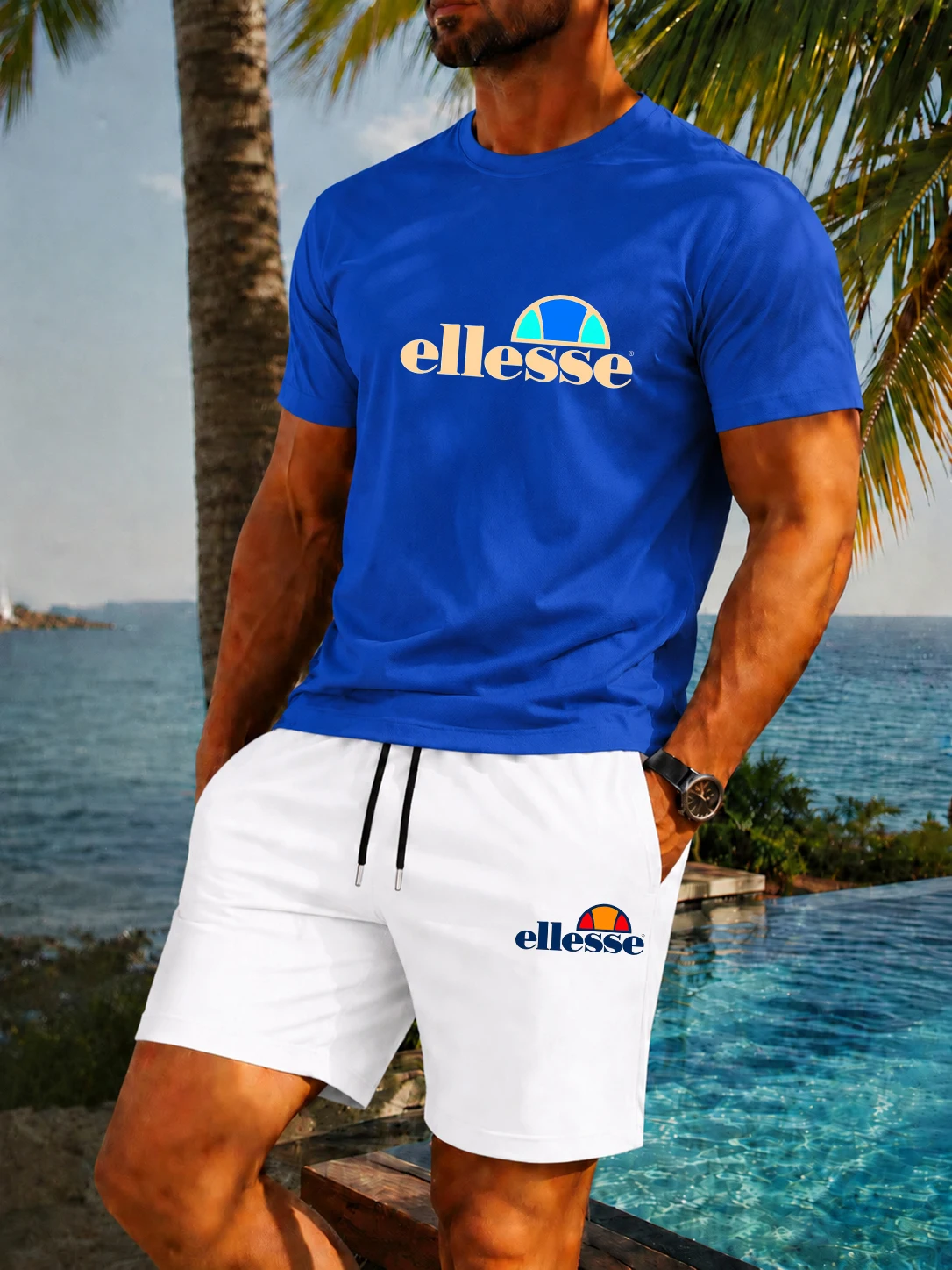 新作夏物カジュアル＆ファッショナブルなメンズクラシックラウン - Mens Fashion Wear のレビューと価格