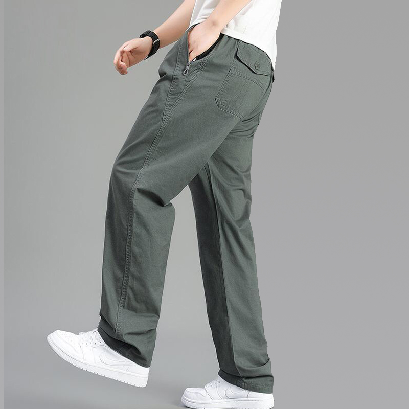 ビッグサイズメンズカーゴパンツカジュアルルーズストレートパン - Cargo Jogger Pants のレビューと価格