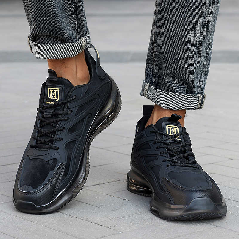 本革ロードスケートボード織りメンズシューズスニーカーオールブ - Fashion Men'S Boots のレビューと価格
