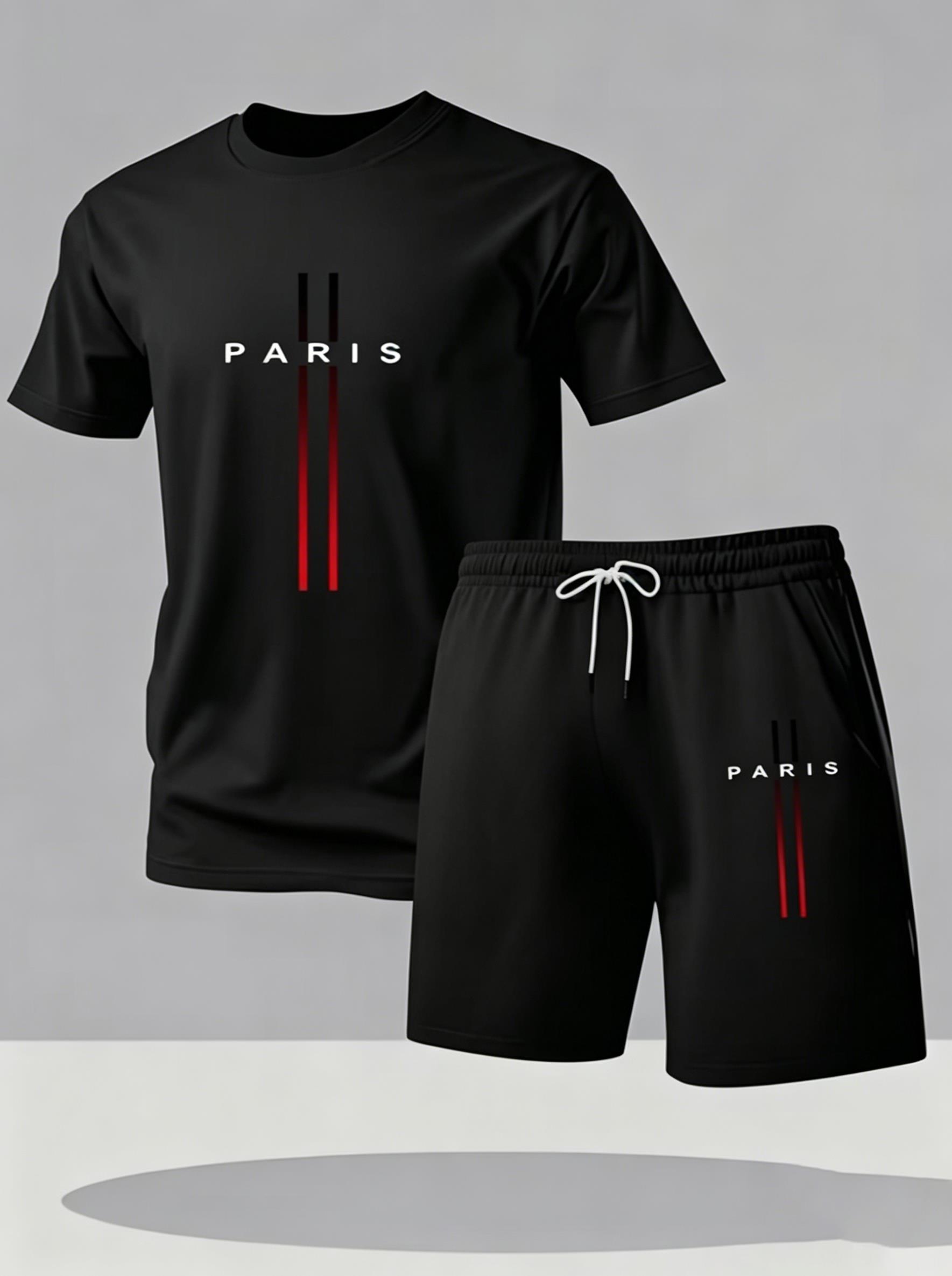 メンズ クイックドライ 2ピース スポーツトラックスーツ ミ - Paris Men'S Fashion のレビューと価格