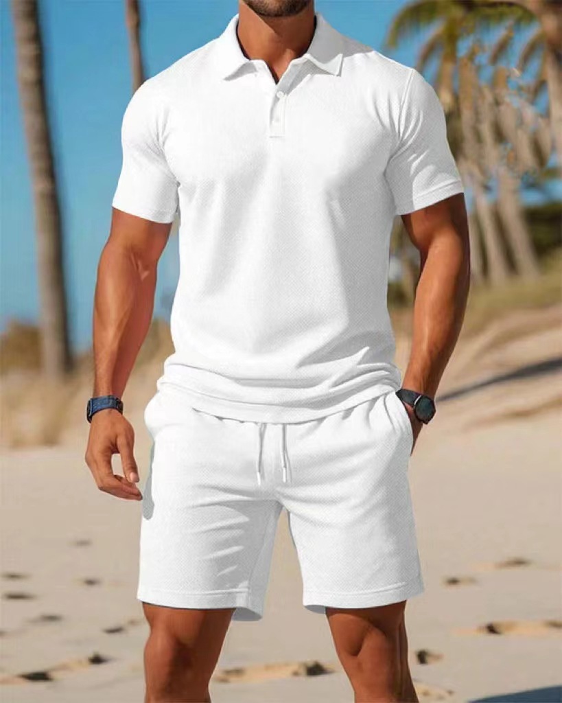 2026年メンズサマーポロシャツセット、カジュアルスポーツ万 - Polo Shirt Slim のレビューと価格