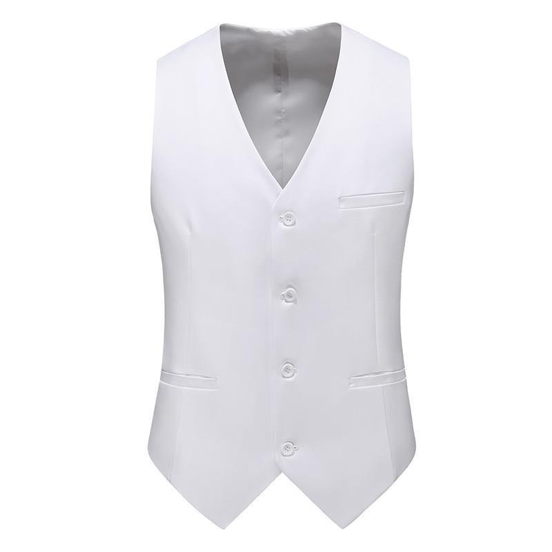 19 色メンズベスト無地ファッションカジュアルスーツベスト男 - Formal Waistcoat Vest のレビューと価格