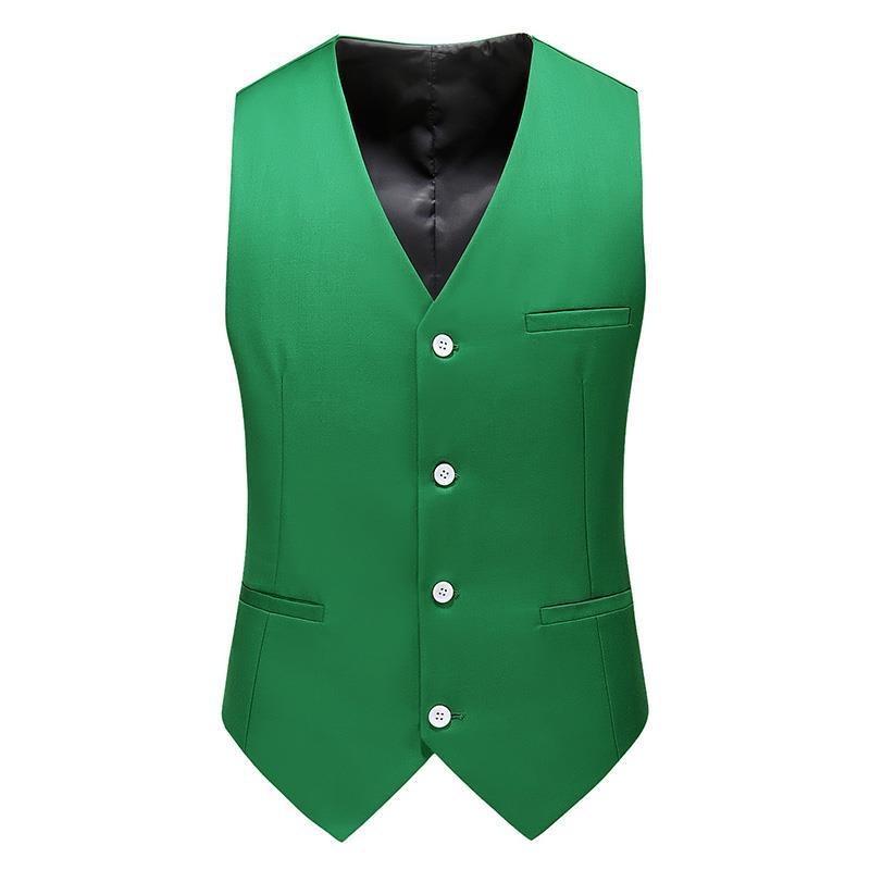 19 色メンズベスト無地ファッションカジュアルスーツベスト男 - Formal Waistcoat Vest のレビューと価格