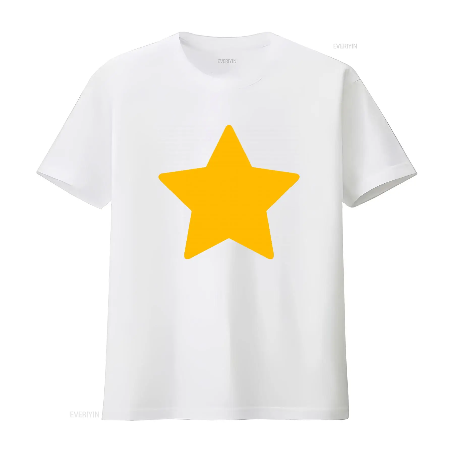 スティーブン・ユニバース イエロー スタープリント Tシャツ - Yellow Men'S Fashion のレビューと価格