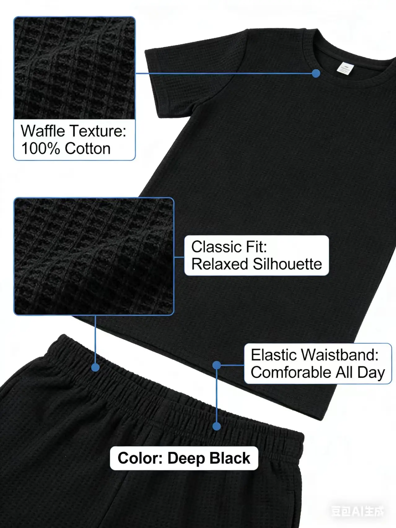 夏のメンズ速乾カジュアル半袖Tシャツとショートパンツセットシ - Mens Fashion Wear のレビューと価格
