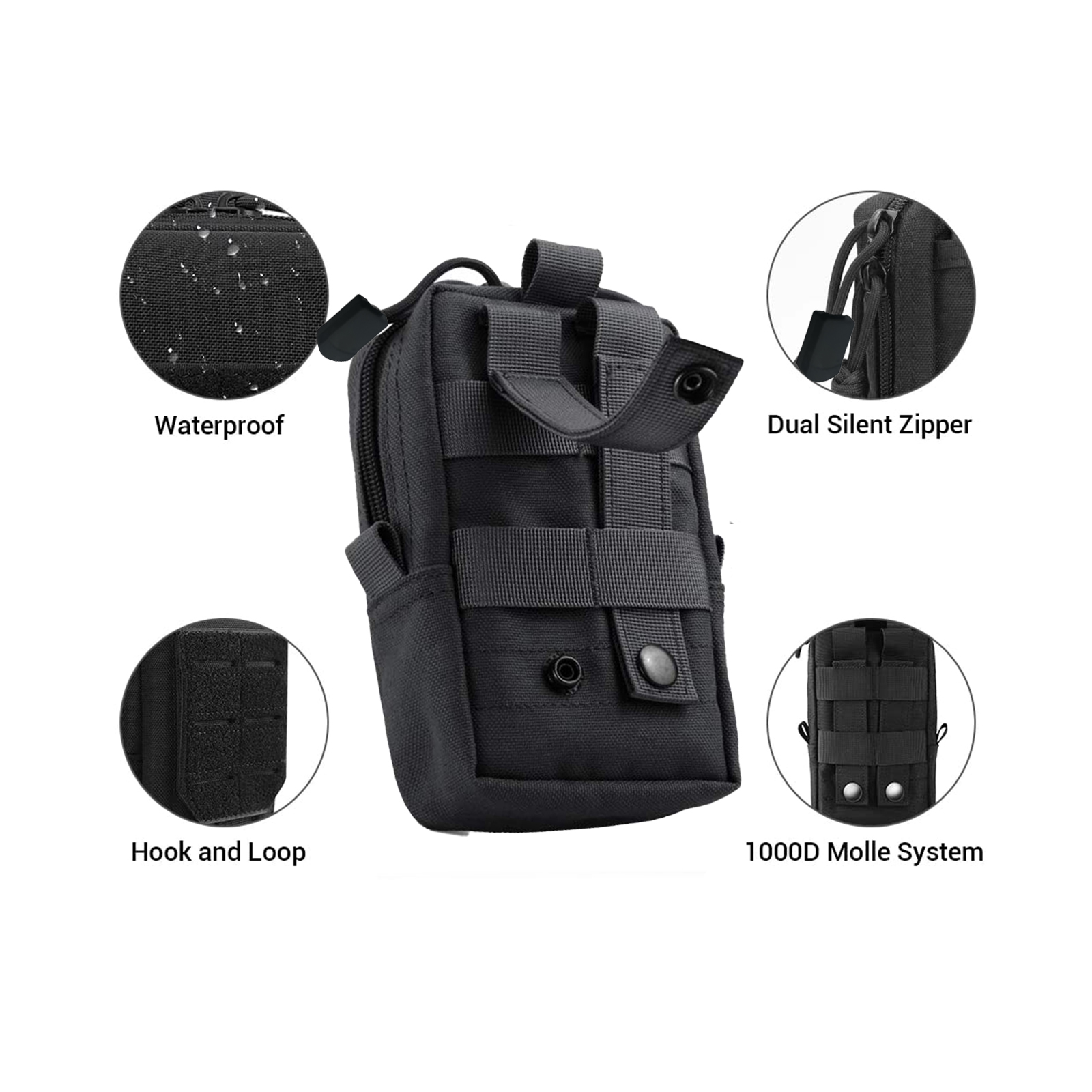 男性用タクティカルハイウエストバッグ,ツールポーチ,ユーティ - Tactical Vest Men のレビューと価格