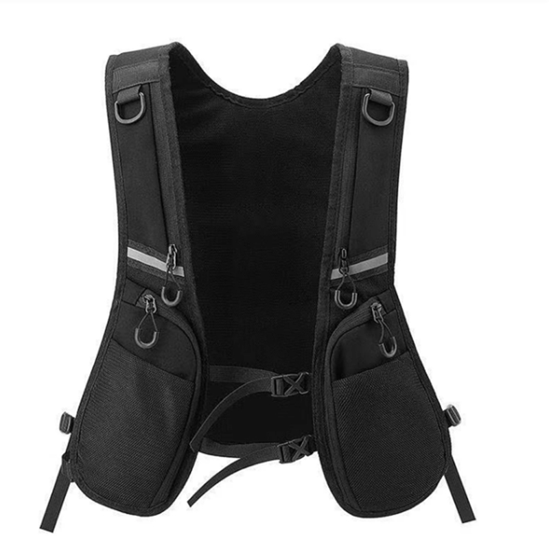 反射デザインチェストパックアウトドアスポーツタクティカルベス - Tactical Vest Men のレビューと価格