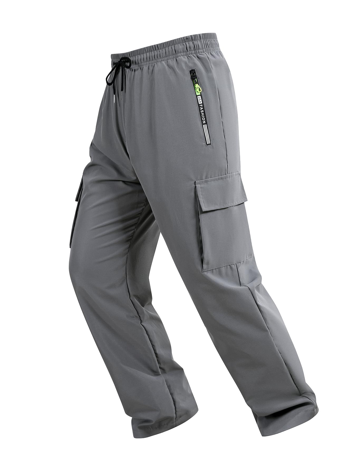 春秋メンズカーゴパンツ無地アウトドアカジュアルパンツ多ポケッ - Cargo Jogger Pants のレビューと価格