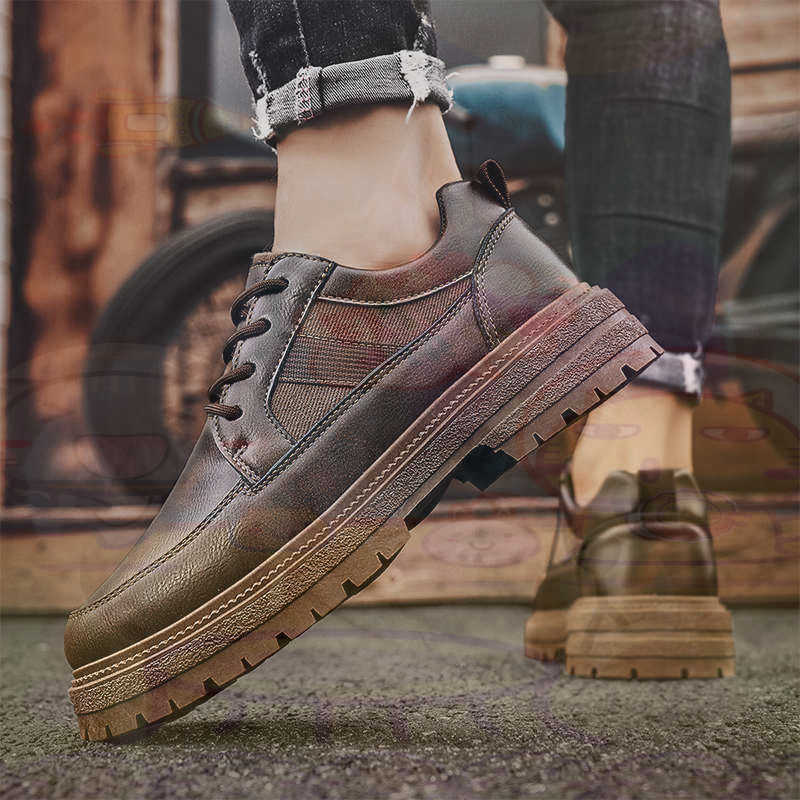 ダーク天然皮革ファッショントレーナーテニスメンズスニーカーフ - Men'S Fashion Outfit Ideas のレビューと価格