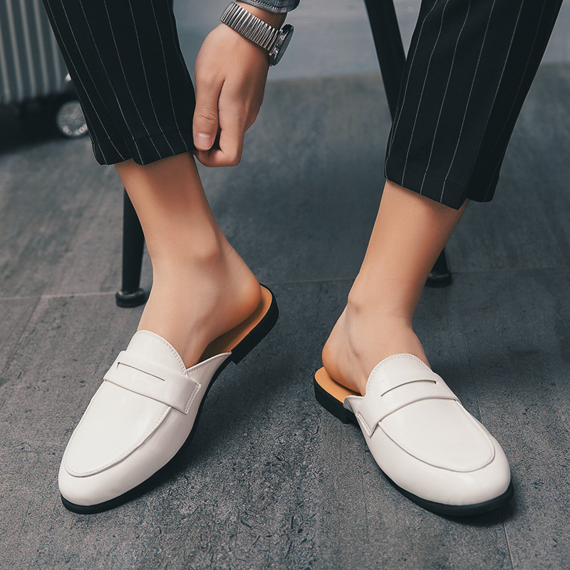 イタリアンデザイン メンズスリッパ パテントレザー ローファ - Men'S Fashion Loafers Shoes のレビューと価格