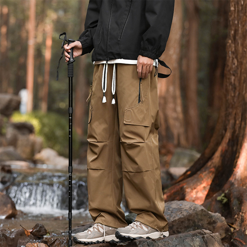 2025年新作 コットン メンズ カーゴパンツ カーキ カジ - Men'S Fashion Khaki Pants のレビューと価格