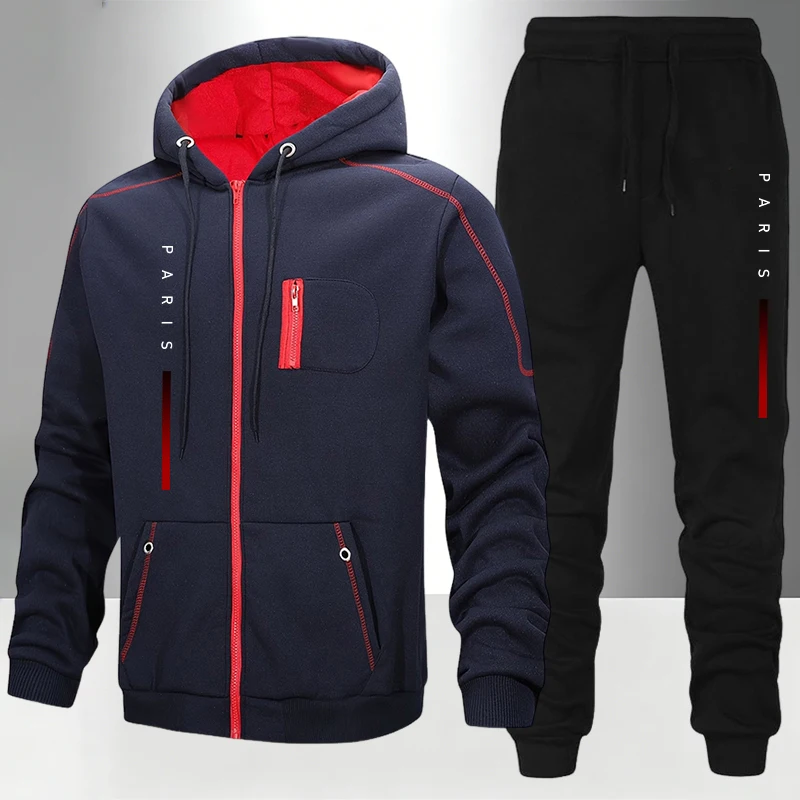 メンズセット/コート/パンツパリファッションジッパーコートス - Paris Men'S Fashion のレビューと価格