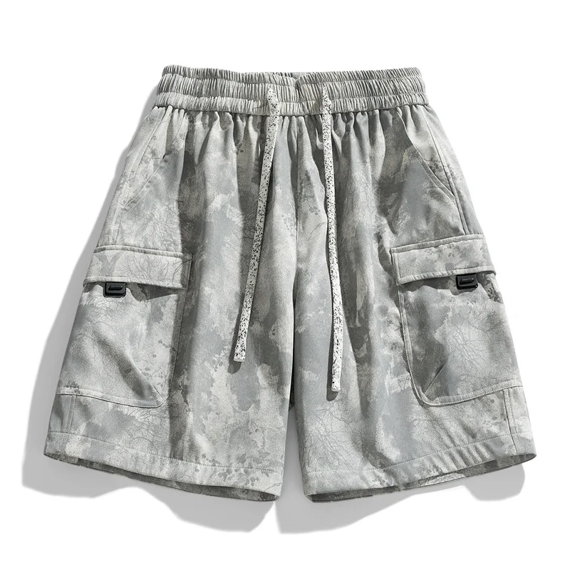 軽量夏クール通気性ショートパンツメンズファッション迷彩ショー - Mens Fashion Camo Pants のレビューと価格