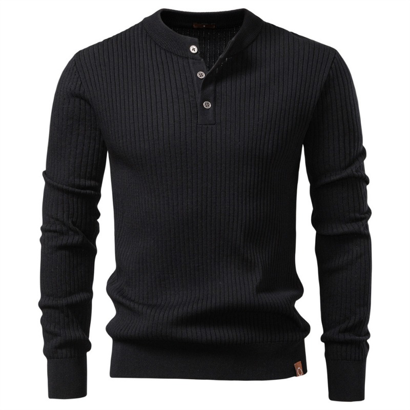 UNITIM 男ニット Tシャツシンプルな無地ラウンドネック - Polo Shirt Slim のレビューと価格
