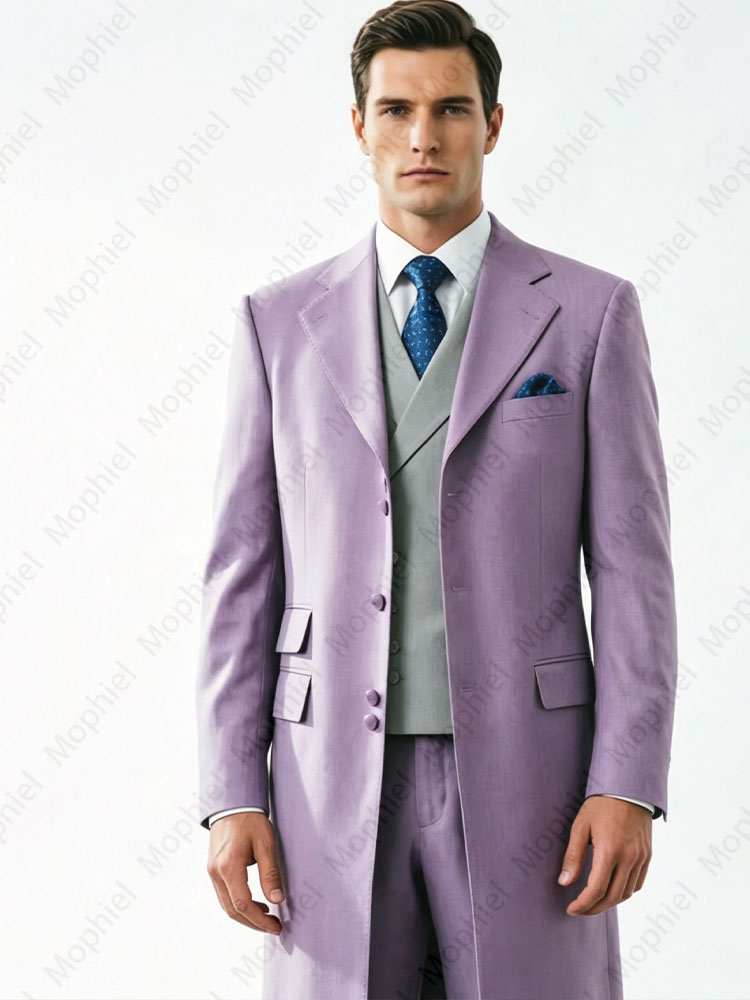 高品質メンズロングスーツ、シングルブレストタキシード、フォー - Formal Waistcoat Vest のレビューと価格