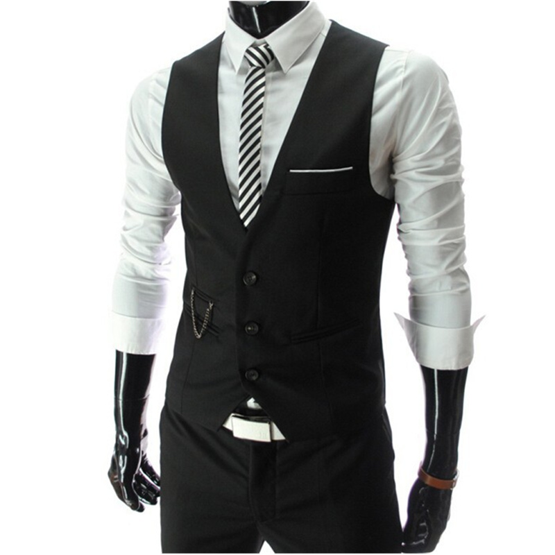 2026年新作グレードレスベストスリムフィットメンズスーツベ - Formal Waistcoat Vest のレビューと価格