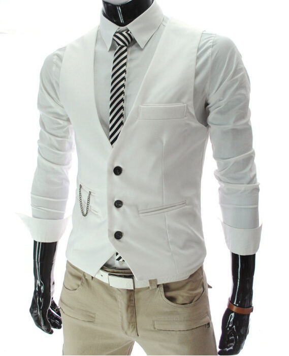 2026年新作グレードレスベストスリムフィットメンズスーツベ - Formal Waistcoat Vest のレビューと価格