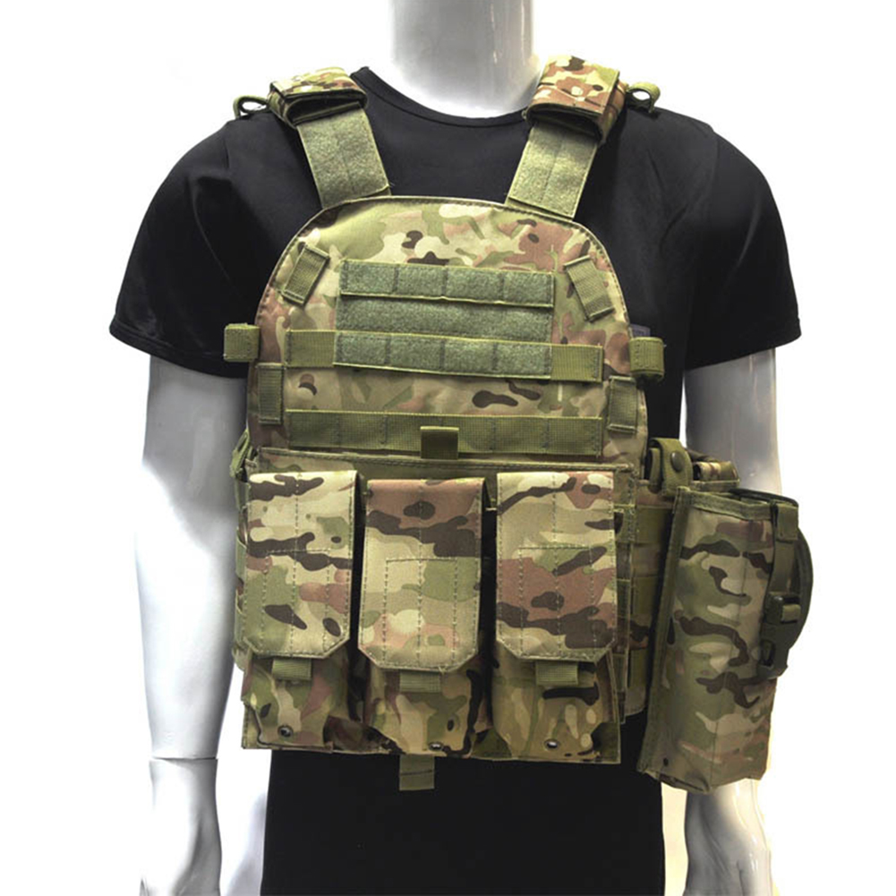 600D ナイロンタクティカルベスト MOLLE 軍事アーミ - Tactical Vest Men のレビューと価格