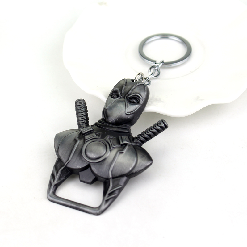 デッドプールキーホルダー トレンディなパーソナライズキーリン - Men Fashion Key のレビューと価格