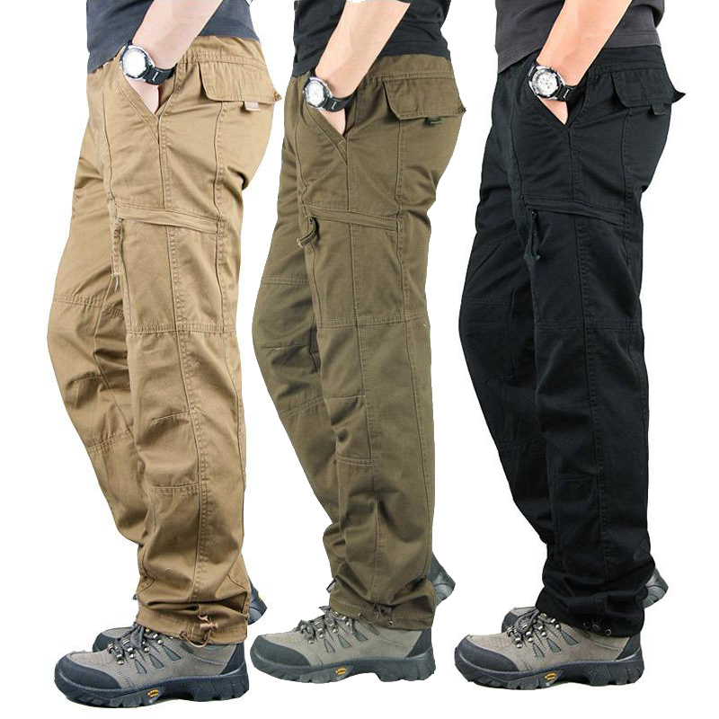 メンズカーゴワークパンツ リップストップタクティカルパンツ  - Cargo Jogger Pants のレビューと価格