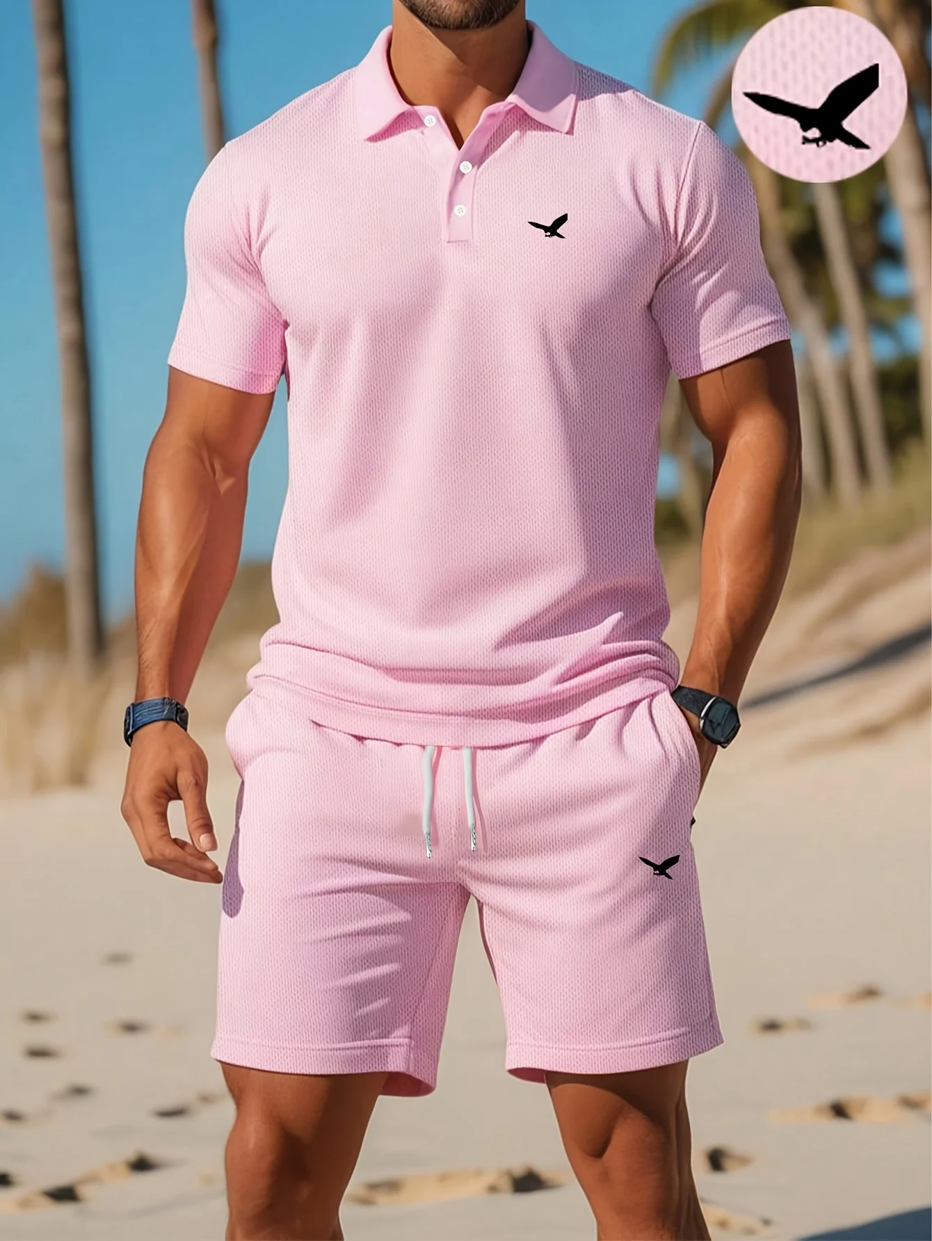 夏の新作メンズポロシャツセット カジュアルスポーティー クー - Polo Shirt Slim のレビューと価格