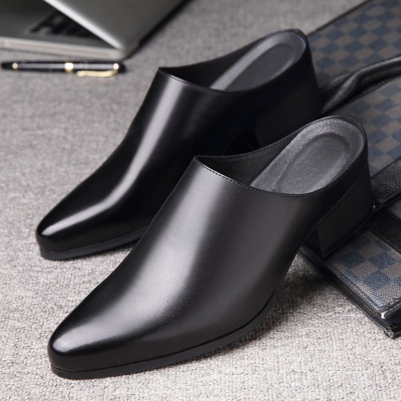 尖ったつま先のメンズサンダル、ビジネスカジュアル、ハイヒール - Mens Fashion Dress Shoes のレビューと価格