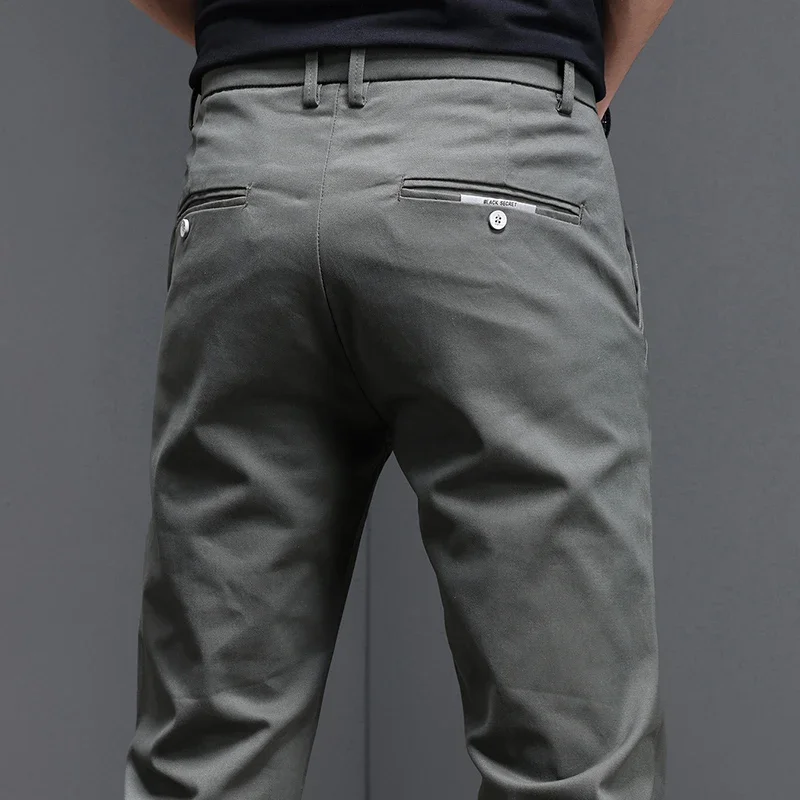 綿97.8% コットン 2025年 春秋 メンズ カジュアル - Men'S Fashion Khaki Pants のレビューと価格
