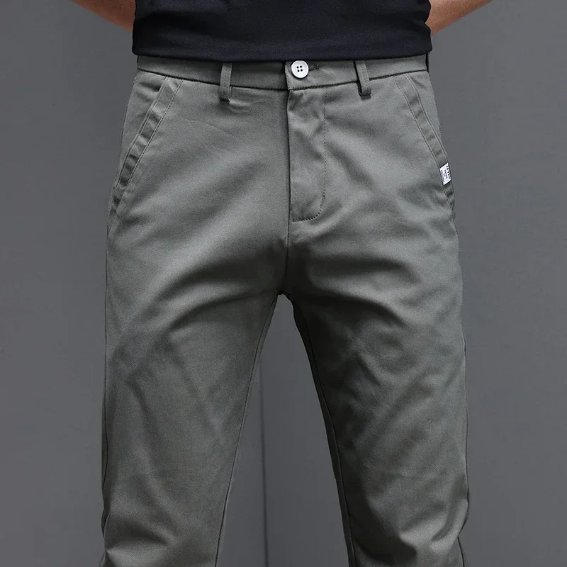 綿97.8% コットン 2025年 春秋 メンズ カジュアル - Men'S Fashion Khaki Pants のレビューと価格