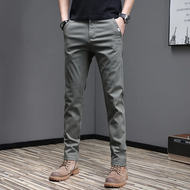 綿97.8% コットン 2025年 春秋 メンズ カジュアル - Men'S Fashion Khaki Pants のレビューと価格