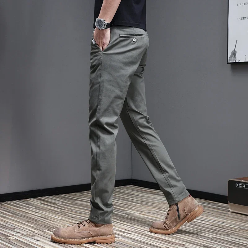 綿97.8% コットン 2025年 春秋 メンズ カジュアル - Men'S Fashion Khaki Pants のレビューと価格