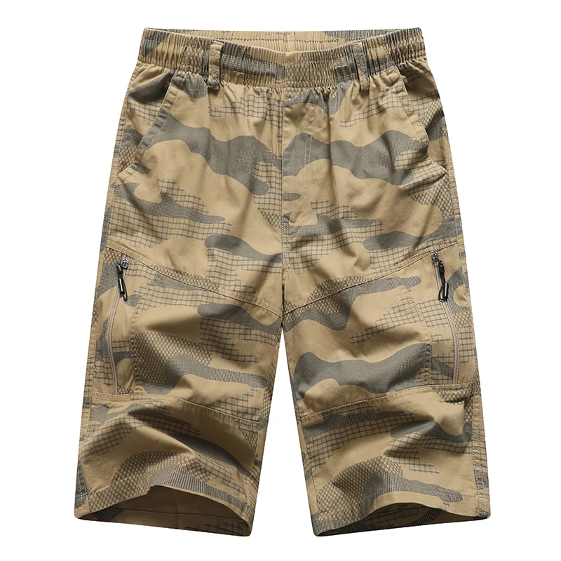 LIBIELIY メンズ迷彩ショーツ膝下ショーツジッパーポケ - Mens Fashion Camo Pants のレビューと価格