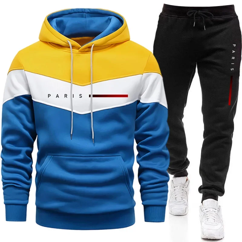 パリファッションメンズフーディセットデイリーカジュアルスポー - Paris Men'S Fashion のレビューと価格