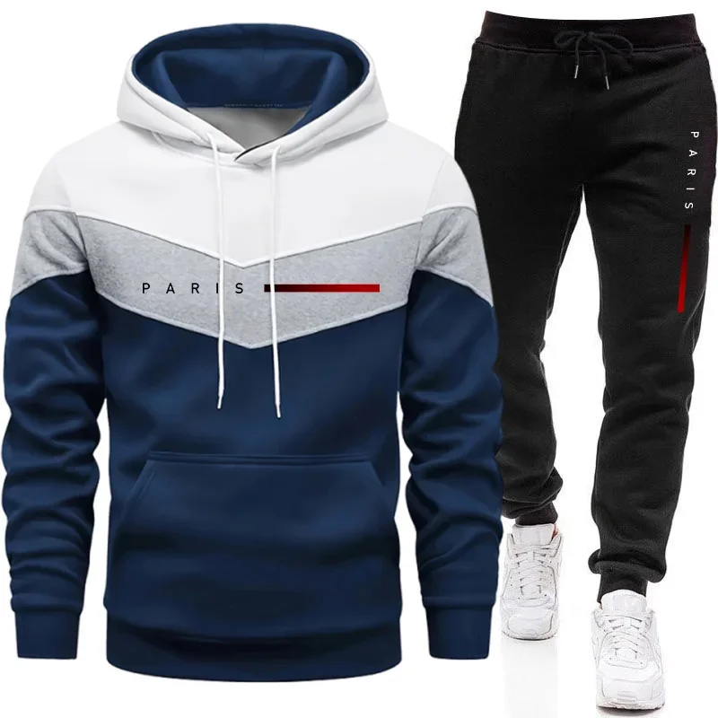 パリファッションメンズフーディセットデイリーカジュアルスポー - Paris Men'S Fashion のレビューと価格