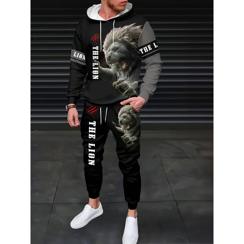 2026 カジュアルセーター スウェットパンツ 2ピースセッ - Mens Fashion Casual 2026 のレビューと価格