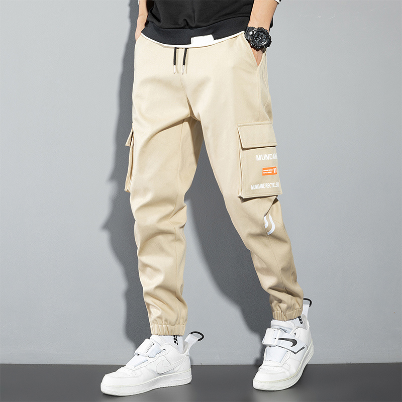 男性用オレンジ色のカーゴパンツ、ヒップホップジョガー、y2k - Mens Fashion Camo Pants のレビューと価格